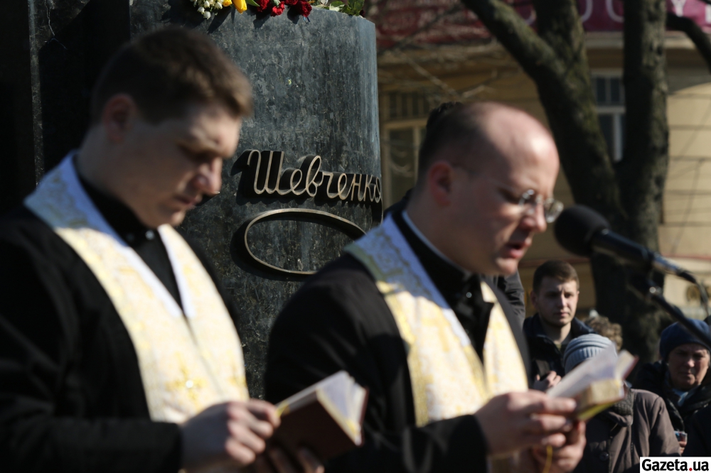 Військові капелани Гарнізонного храму Свв. Ап. Петра і Павла відслужили молебень за майбутню долю України