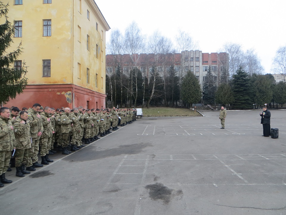 Свята Літургія з солдатами Військової служби правопорядку