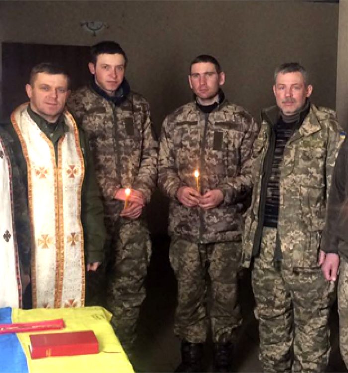 Військові капелани на черговій ротації в зоні бойових дій