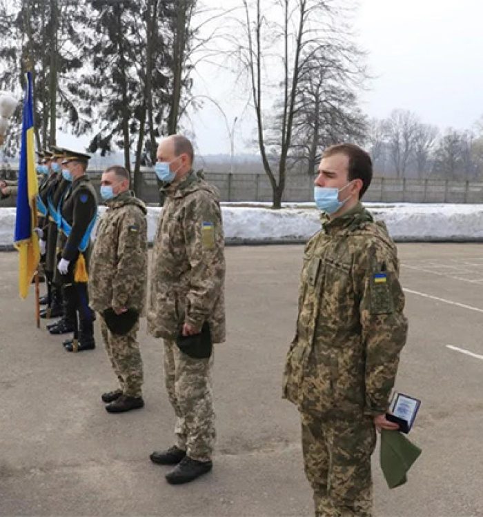 Військові капелани благословили випускників Курсів перепідготовки та підвищення кваліфікації у Національній академії сухопутних військ