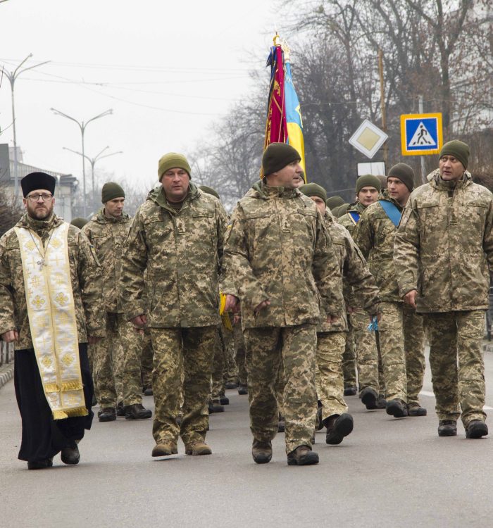 У Стрию капелани привітали воїнів з поверненням із зони ООС