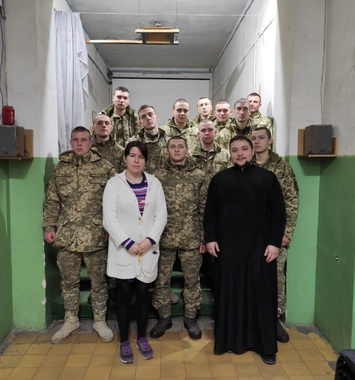 У Львові солдати разом зі своїм капеланом відвідали Музей-меморіал “Тюрма на Лонцького”