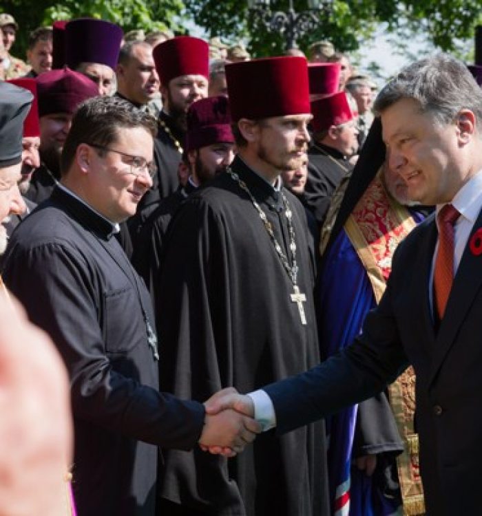 Президент взяв участь у молитві військових капеланів за мир та перемогу України