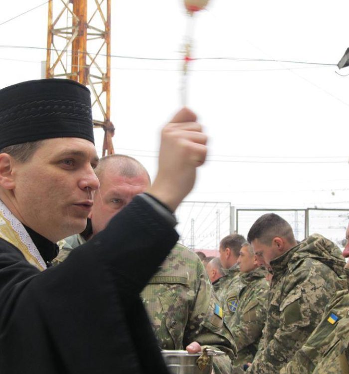 Військовий капелан благословив батальйон “Львів”, який відправляється для ротації на схід України