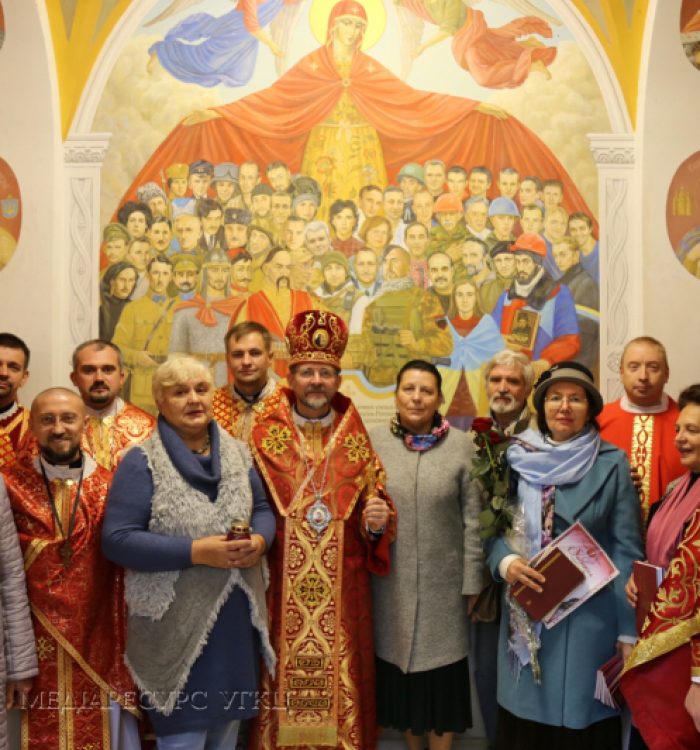 У Києві освятили військову каплицю Воздвиження Чесного Хреста