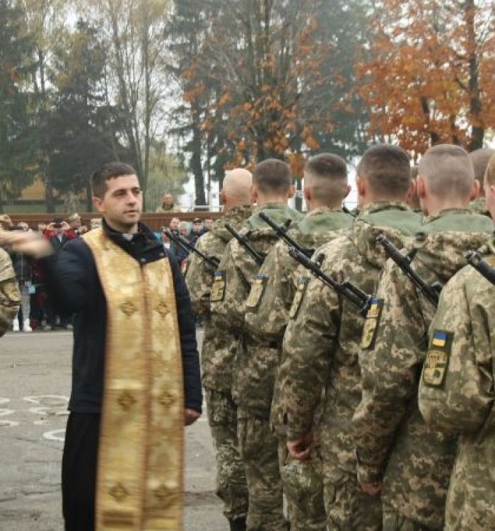 Присяга на вірність українському народу військовослужбовців у 184-му Навчальному центрі