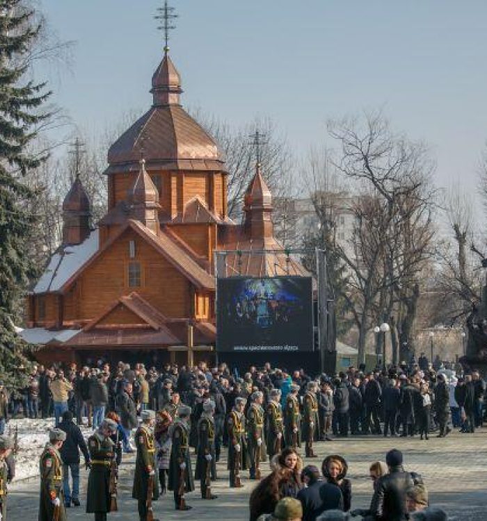 Відбулося освячення військового храму Стрітення Господнього (відео)