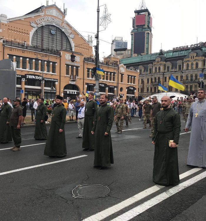 Військові капелани УГКЦ взяли участь у Марші захисників України