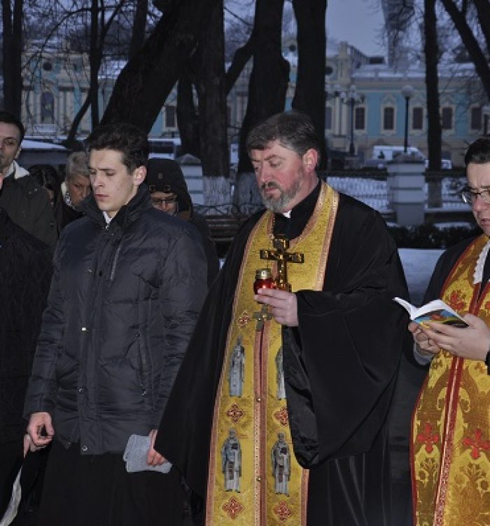 Капелани взяли участь у вшануванні пам’яті Героїв Небесної сотні