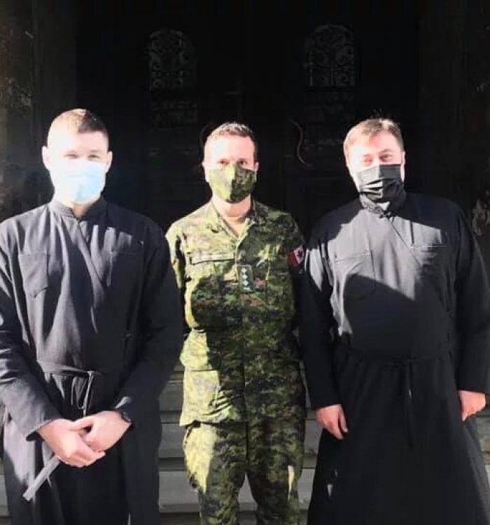 Військові капелани Львівської архиєпархії УГКЦ зустрілися з капеланом Збройних Сил Канади