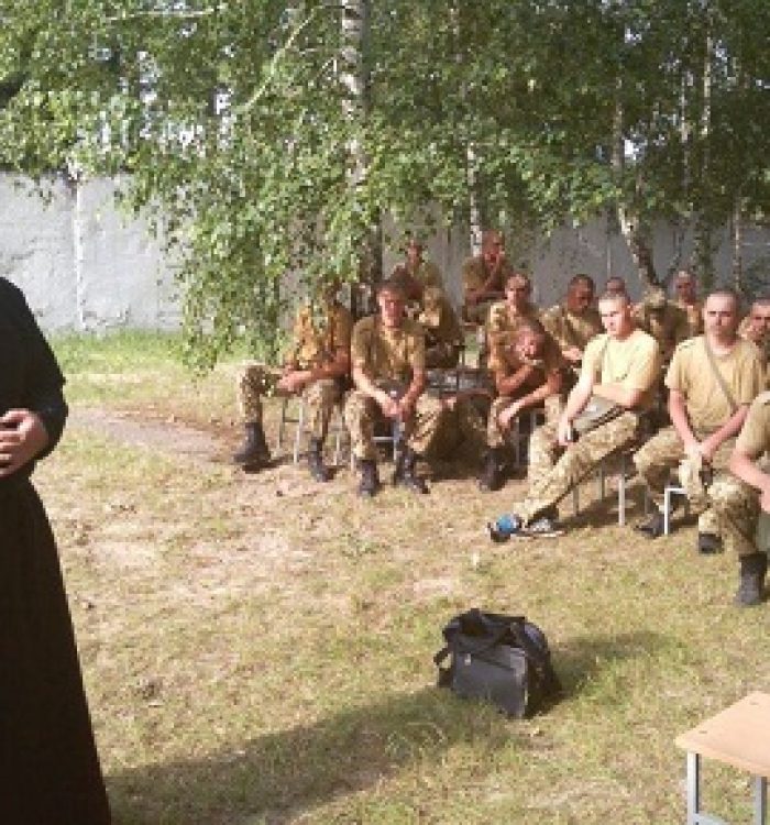 Зустріч з молодими прикордонниками в навчальному центрі ДПС України