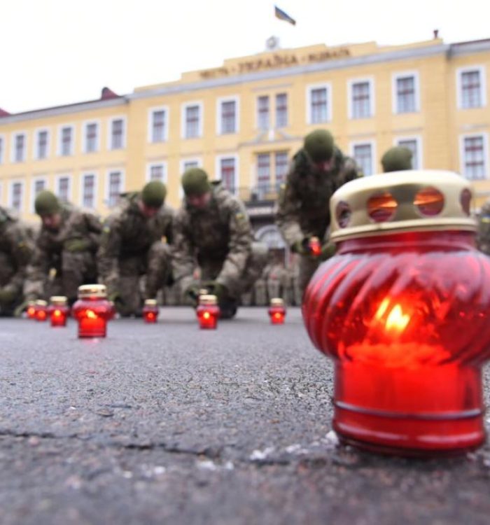 Військові капелани спільно з військовослужбовцями вшанували пам’ять жертв Голодомору