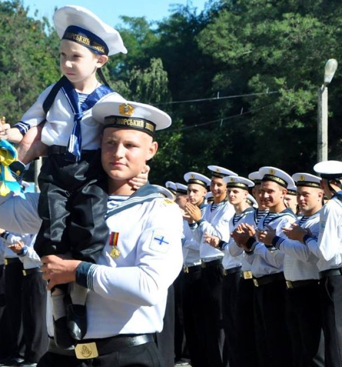 Військовий капелан благословив першокурсників Військово-морського ліцею на новий навчальний рік