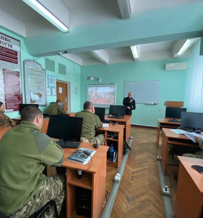 О. Андрій Зелінський прочитав лекції для фахівців з питань морально-психологічного забезпечення військових частин