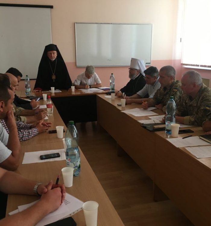 Душпастирська Рада при Міноборони обговорила проект закону “Про військове капеланство”