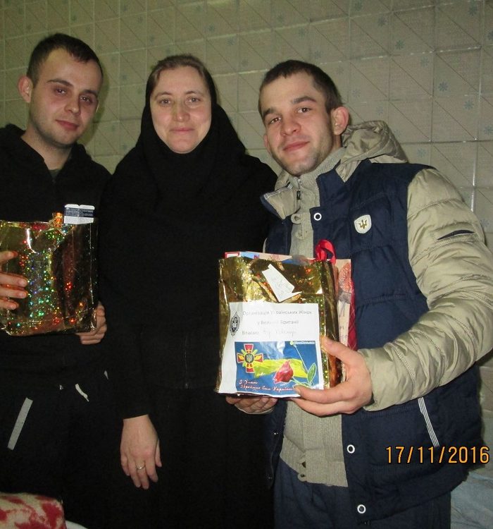 Святий Миколай відвідав військових у шпиталі
