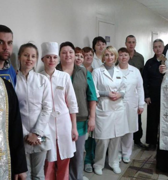 Капелани відвідали госпіталь Державної прикордонної служби