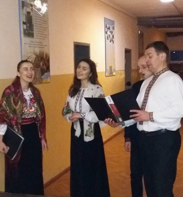 Коляда у військовій частині Києва