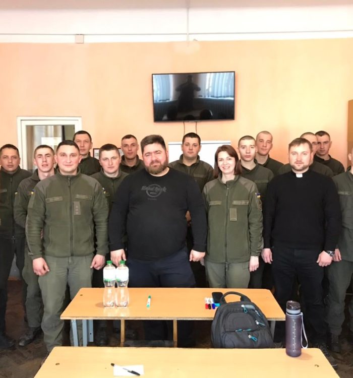У Рівному для нацгвардійців провели тренінги зі стресостійкості