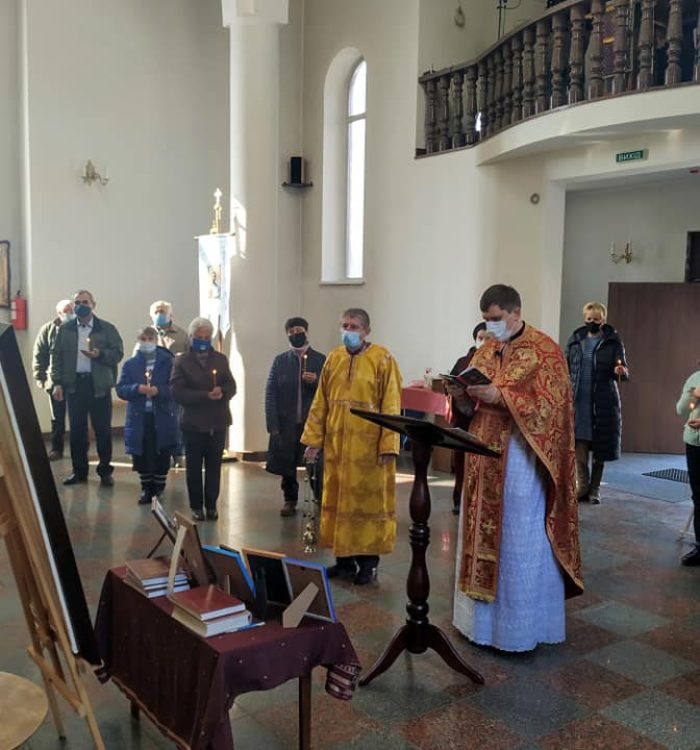 У Ірпені провели молитовну зустріч для членів родин військовослужбовців