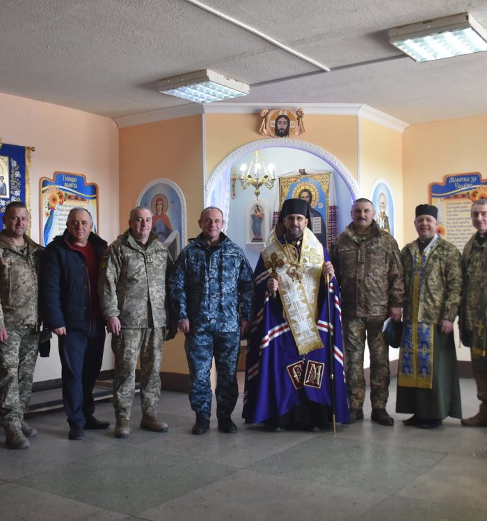 Владика Михайло Бубній освятив на Одещині каплицю для українських військовослужбовців