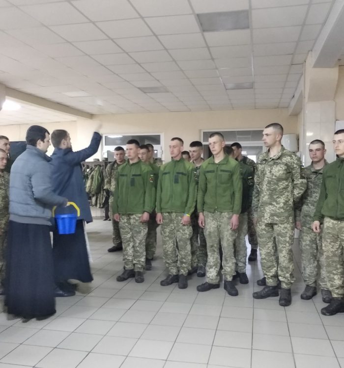 На Одещині військовослужбовці молитовно відзначили свято Воскресіння Христового