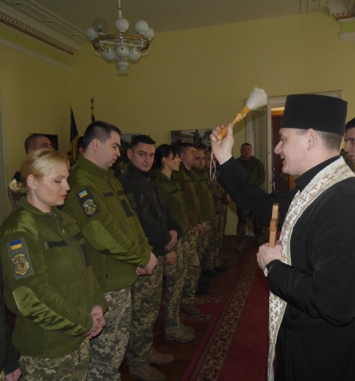 Йорданське благословення для особового складу Львівського обласного військового комісаріату