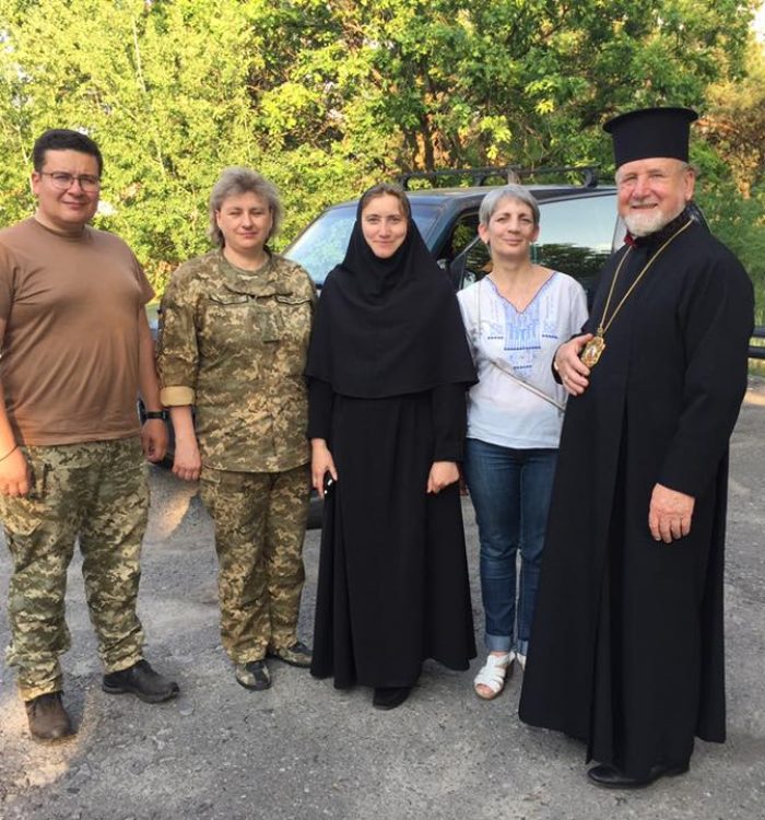 Військовий єпископ відвідує капеланів УГКЦ на сході України