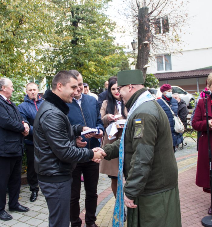 Військових капеланів Стрийщини нагородили відзнакою імені отця Андрія Бандери