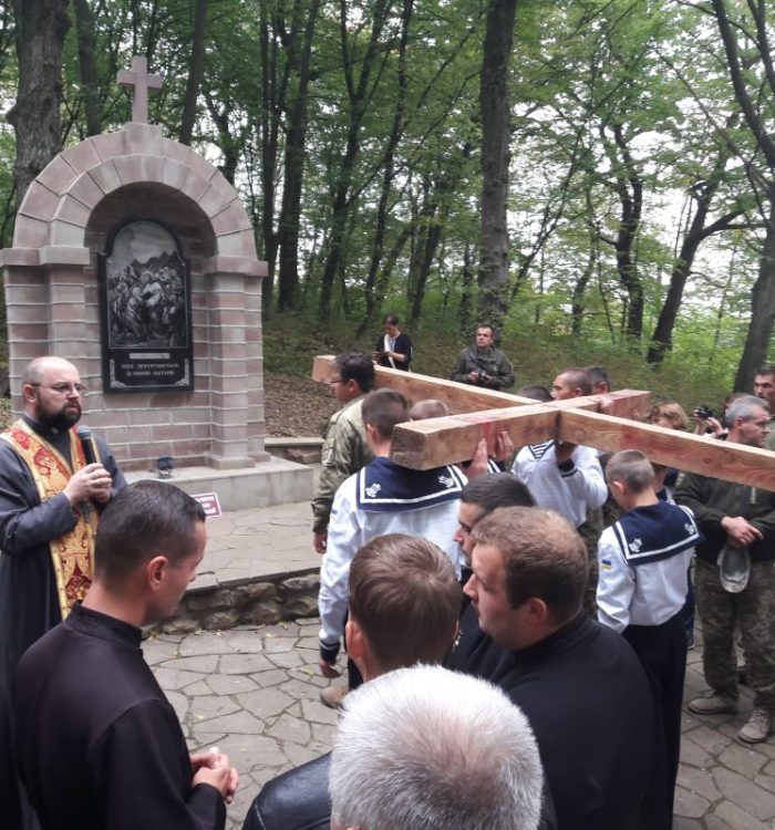 Військові з Харкова вперше взяли участь у Всеукраїнській військовій прощі до Зарваниці