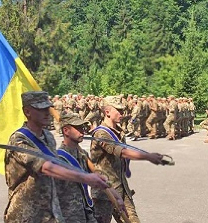 На Яворівському полігоні військові склали присягу на вірність народу України