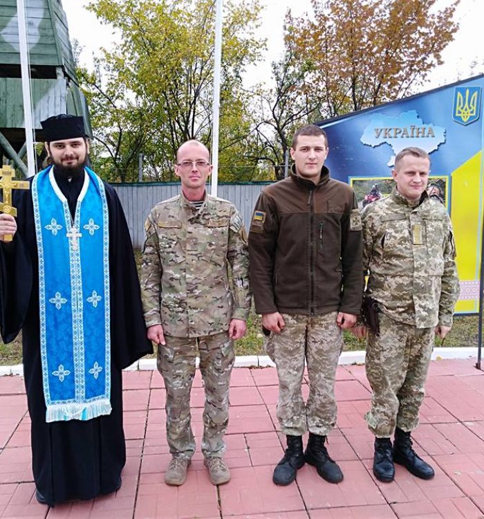 З нагоди свята Покрову Богородиці капелан відвідав прикордонників Чернігівщини