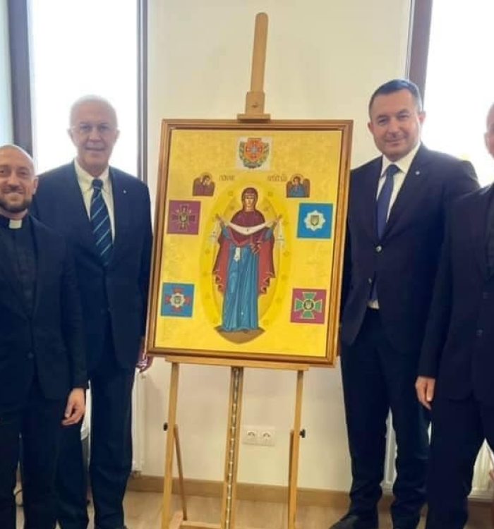 До Департаменту військового капеланства завітали представники ордену Лицарів Колумба