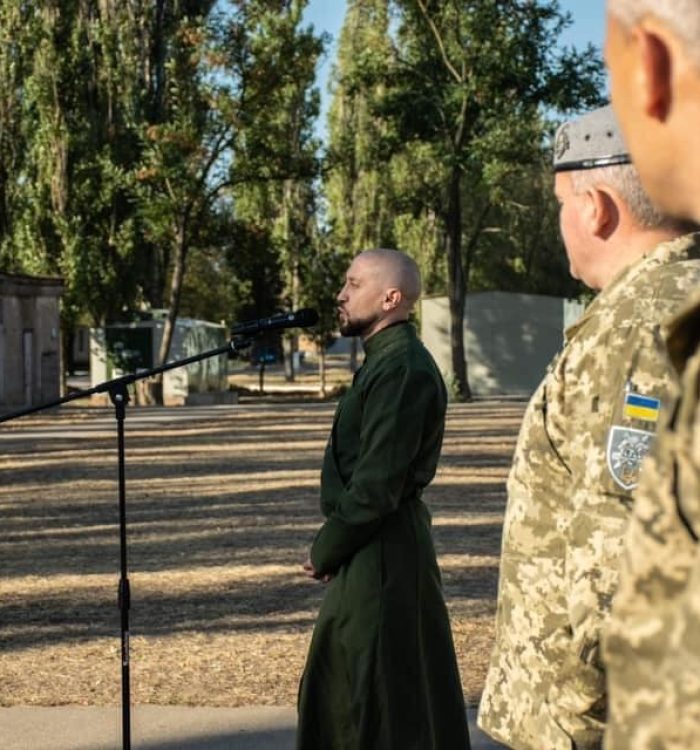 Заступник керівника Департаменту військового капеланства привітав військовослужбовців 73 морського центру спецоперацій з нагоди Дня військової частини