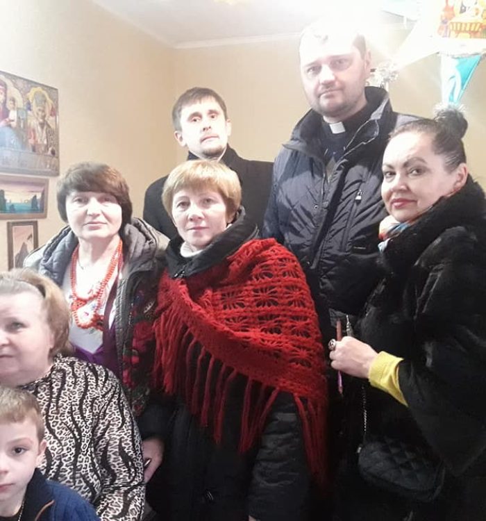Коляда в батьків загиблих захисників України