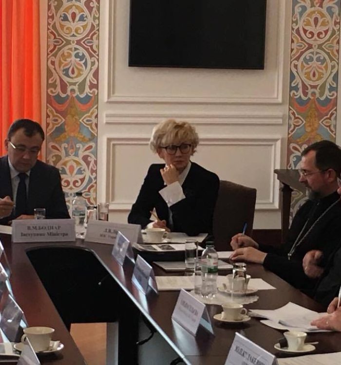 Плани міжнародних заходів Департаменту  представили на зустрічі Громадської ради з питань співпраці з релігійними організаціями  при МЗС України