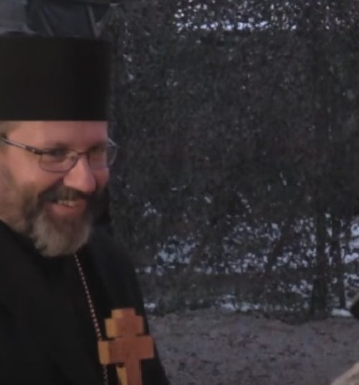 Глава УГКЦ побував у зоні АТО. Військове телебачення