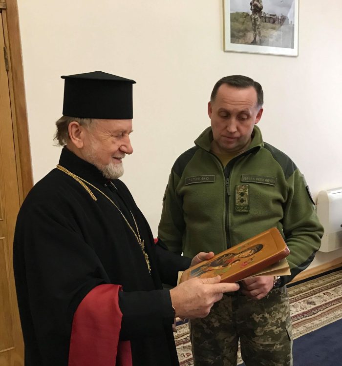 Військовий єпископ зустрівся із заступником Міністра оборони у справах євроінтеграції