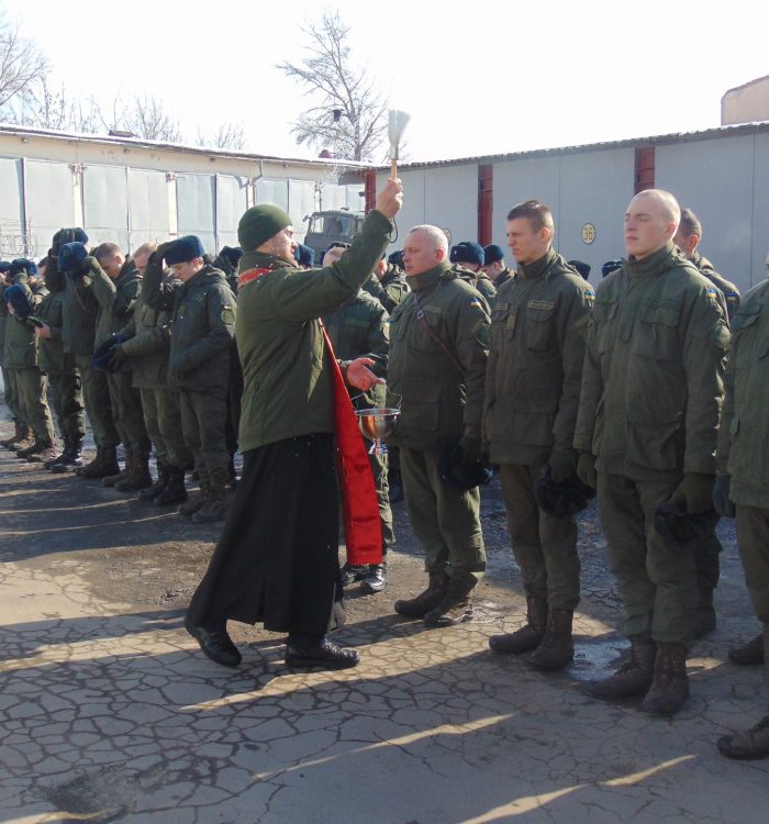 Капелан в/ч 3078 взяв участь у святкуванні дня Національної гвардії України