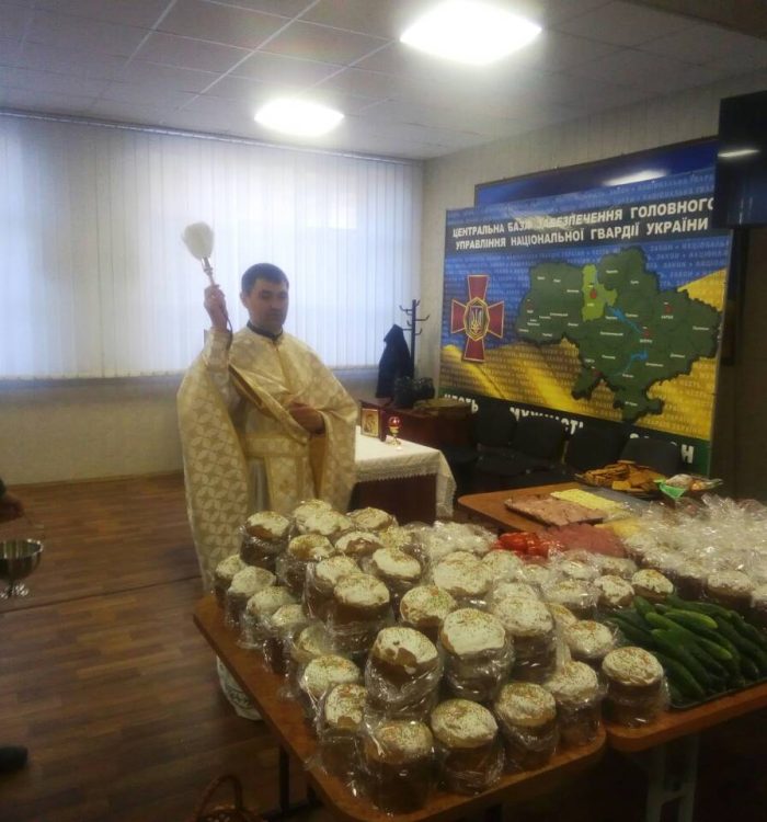 Нацгвардійці Києва відсвяткували Воскресіння Христове