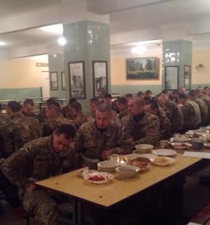 Капелани та військові зібралися на спільний Святвечір у Стрию