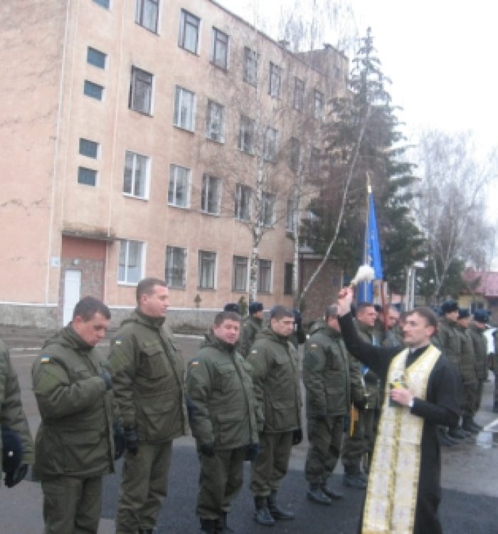 Початок зимових навчань у військовій частині 1241 Національної Гвардії України у м. Івано-Франківську