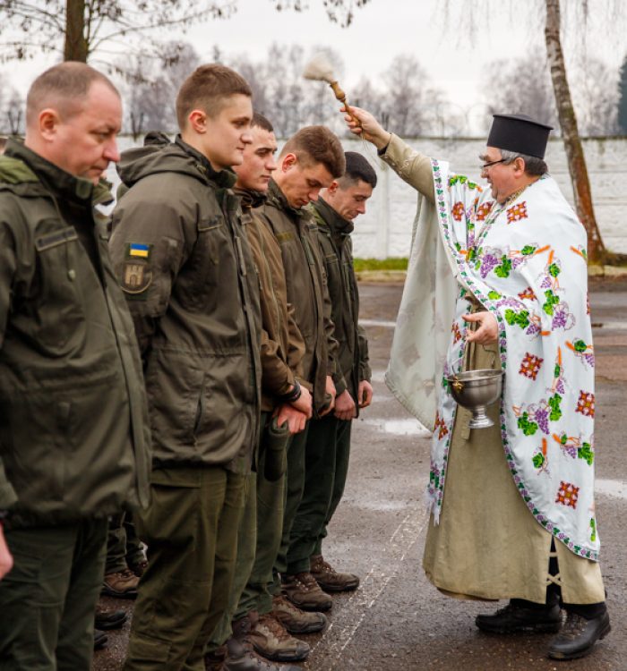 Франківські нацгвардійці відзначили Водохреща