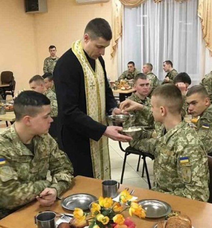 Святвечір із офіцерами та курсантами Національної академії сухопутних військ