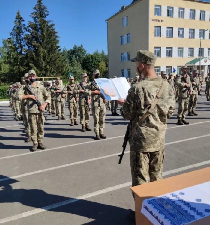 У 184-ому Навчальному центрі військові склали присягу на вірність українському народові