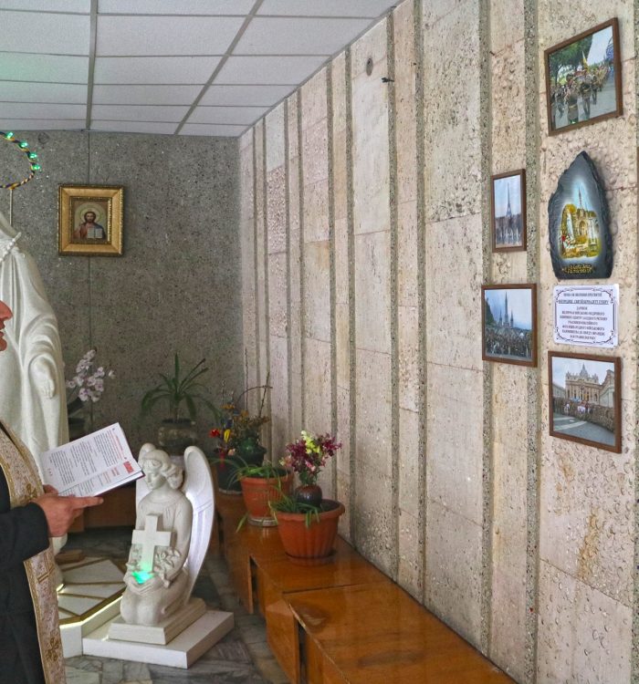 У військовому шпиталі освятили особливу ікону