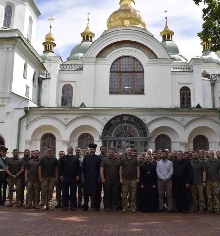 У Софії Київській відбувся черговий випуск військових капеланів ЗСУ