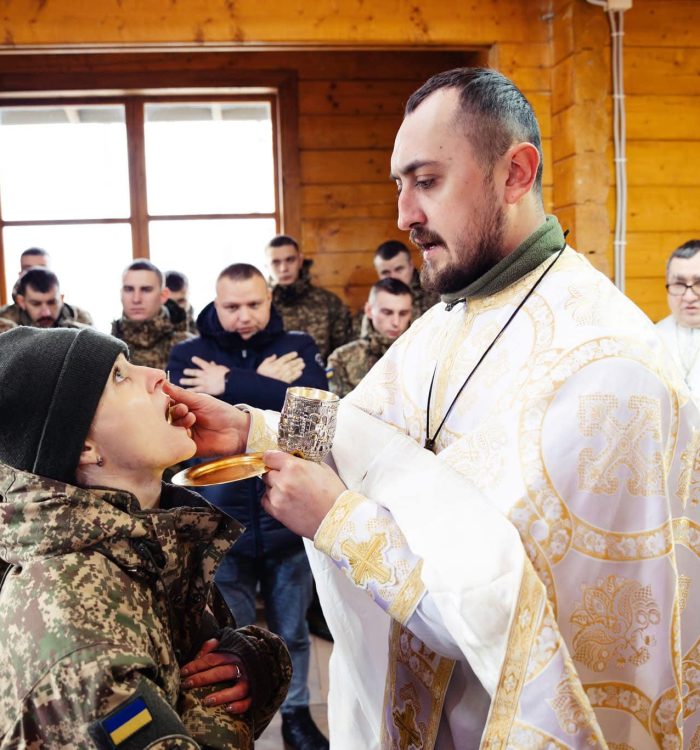 На Прикарпатті капелани та військовослужбовці НГУ молитовно відзначили свято Богоявлення