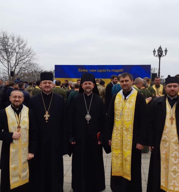 Військові капелани УГКЦ взяли участь у міжконфесійній молитві за Україну напередодні виборів президента України