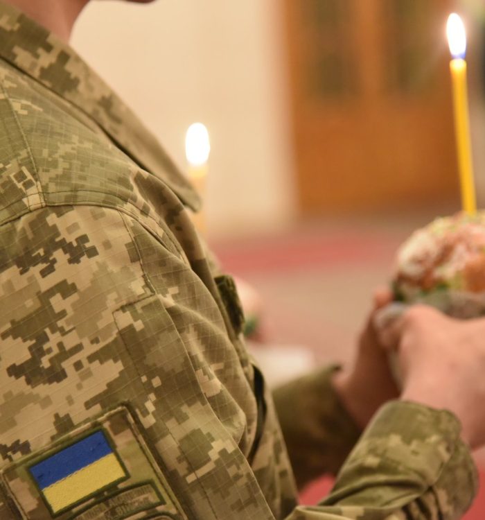 У Національній академії сухопутних військ святкували Воскресіння Христове